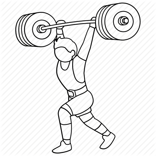 The best free Weightlifting drawing images. Download from 85 free