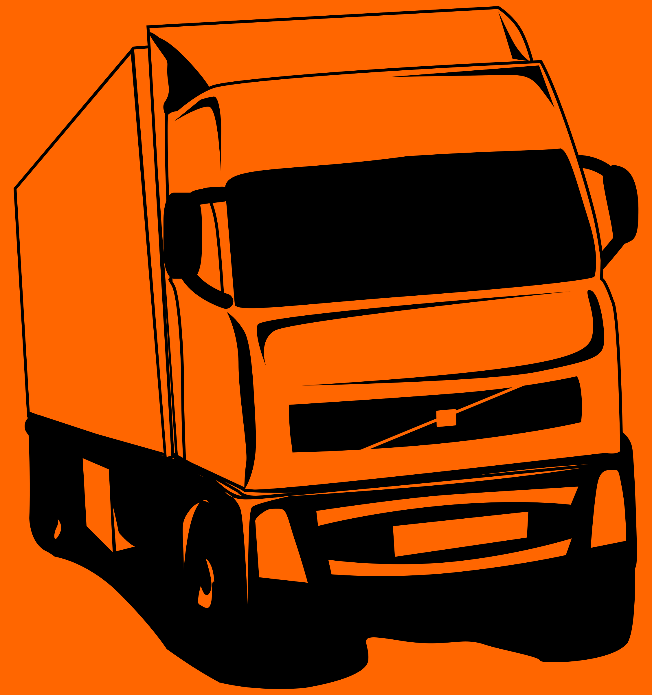 Truck Silhouette at GetDrawings Free download