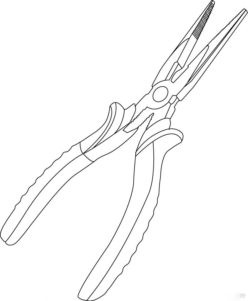 Pliers Drawing at GetDrawings Free download