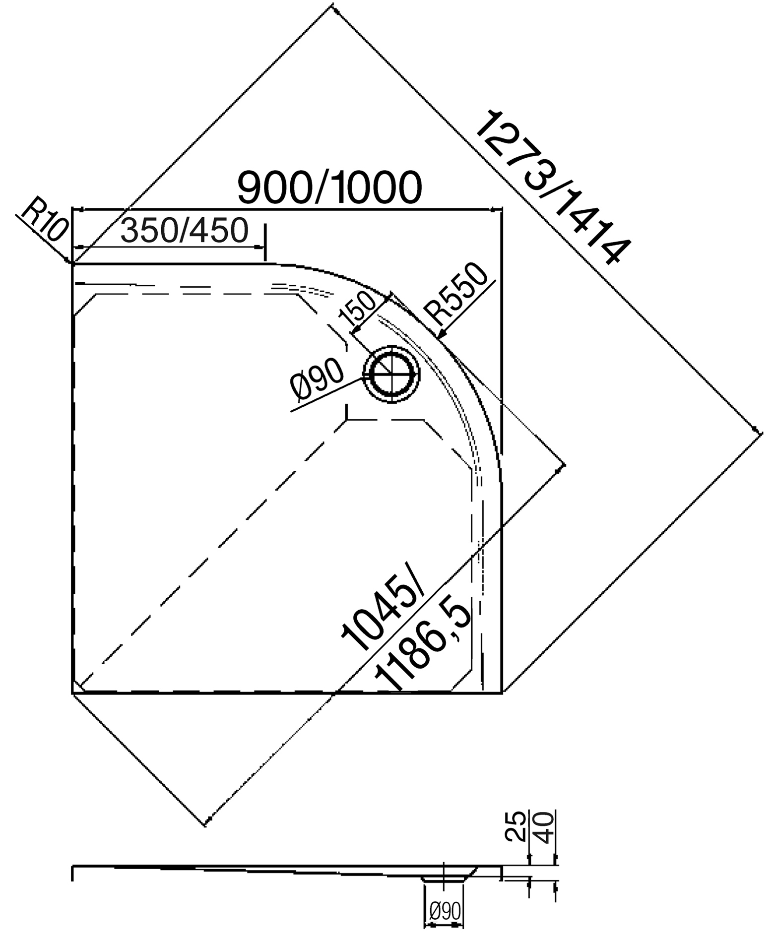 Quadrant Drawing at GetDrawings | Free download