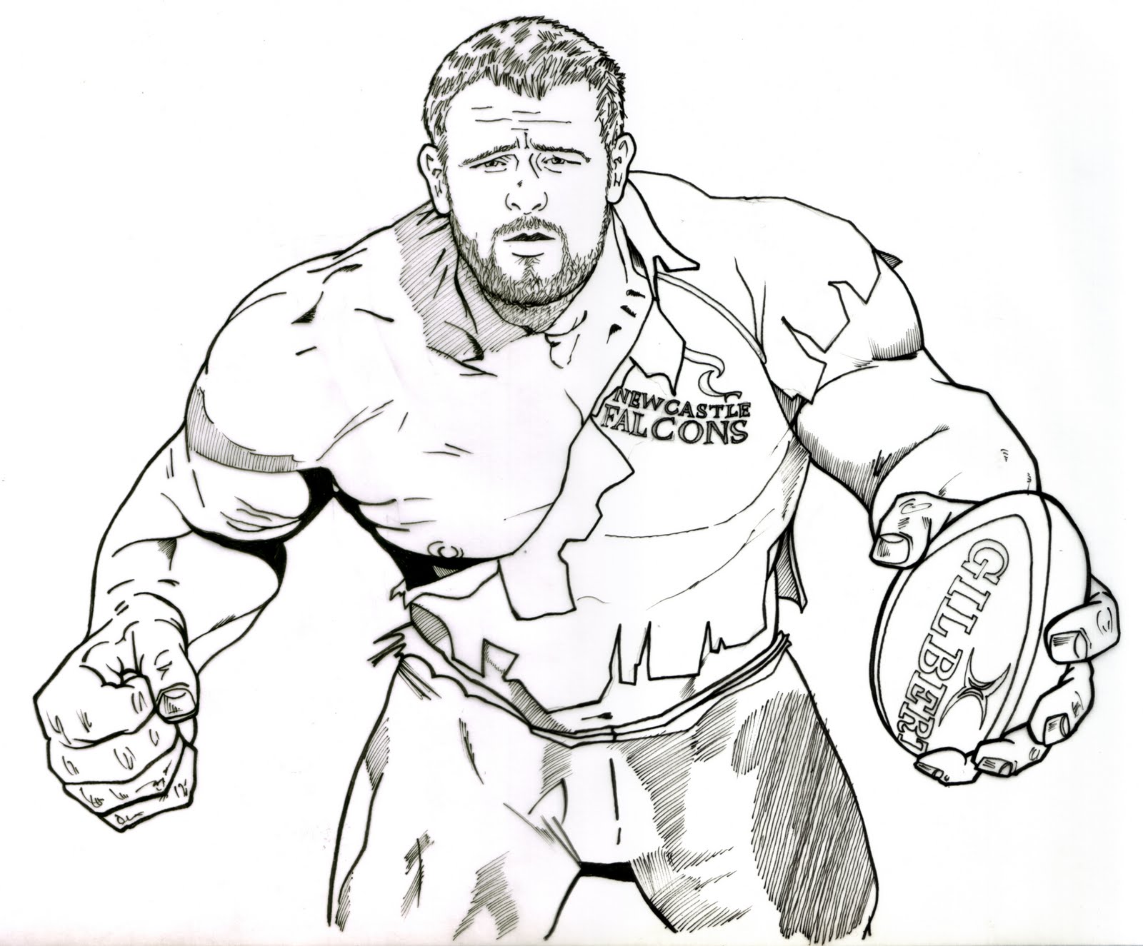 Rugby Drawing at Free for personal use Rugby Drawing of your choice