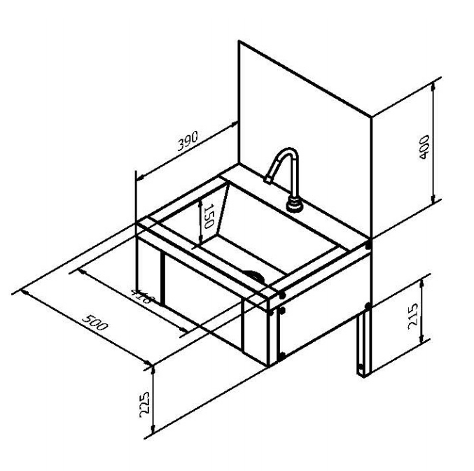 Wash Basin Drawing at GetDrawings Free download