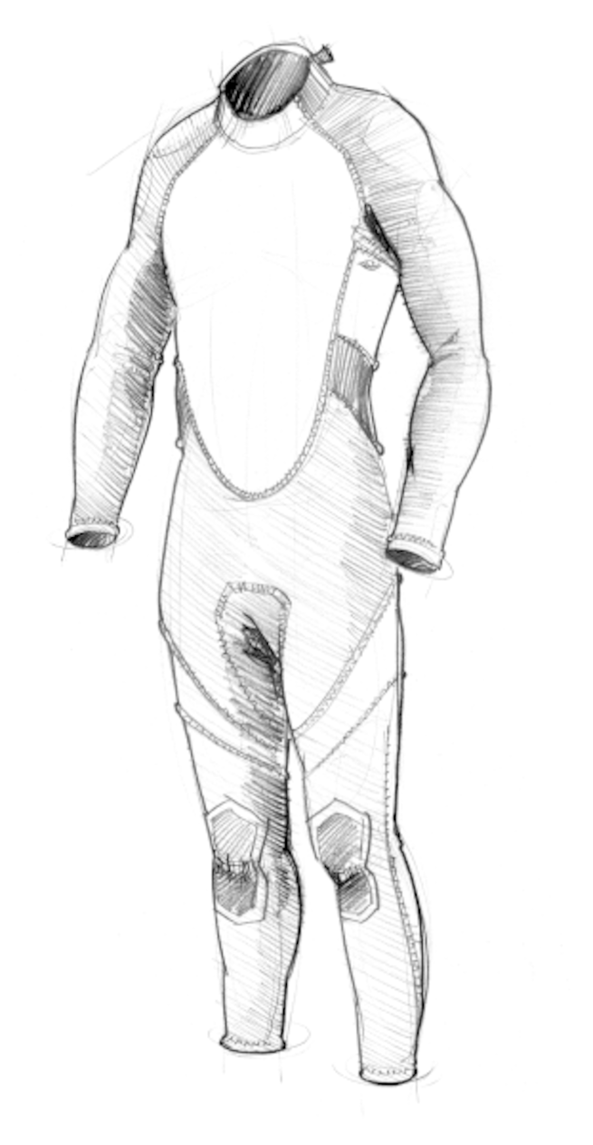 Wetsuit Drawing at GetDrawings Free download