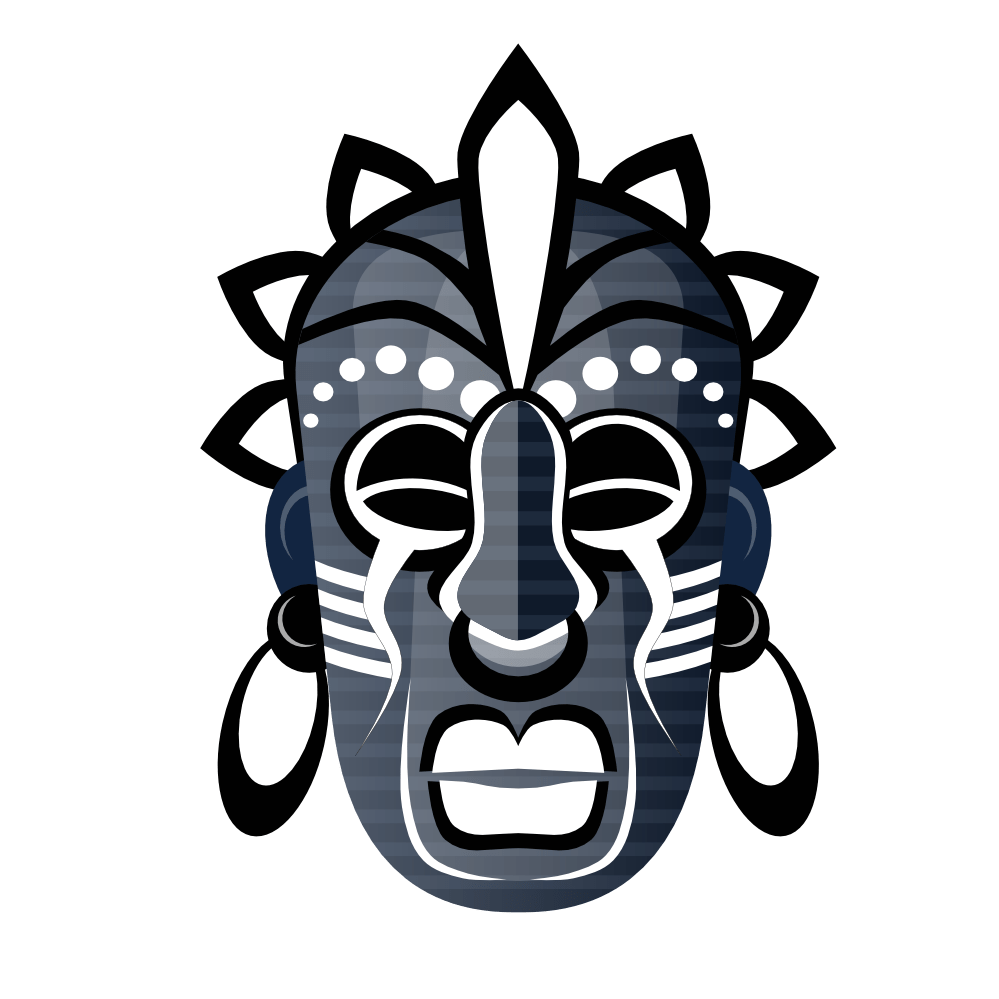 African Mask Vector at GetDrawings Free download