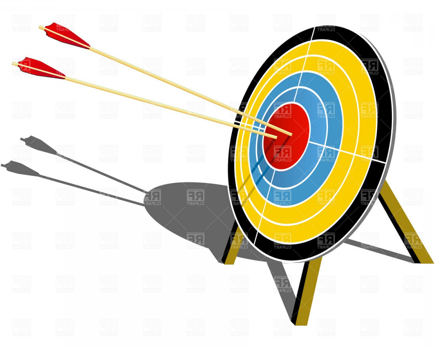 Archery Target Vector at GetDrawings Free download