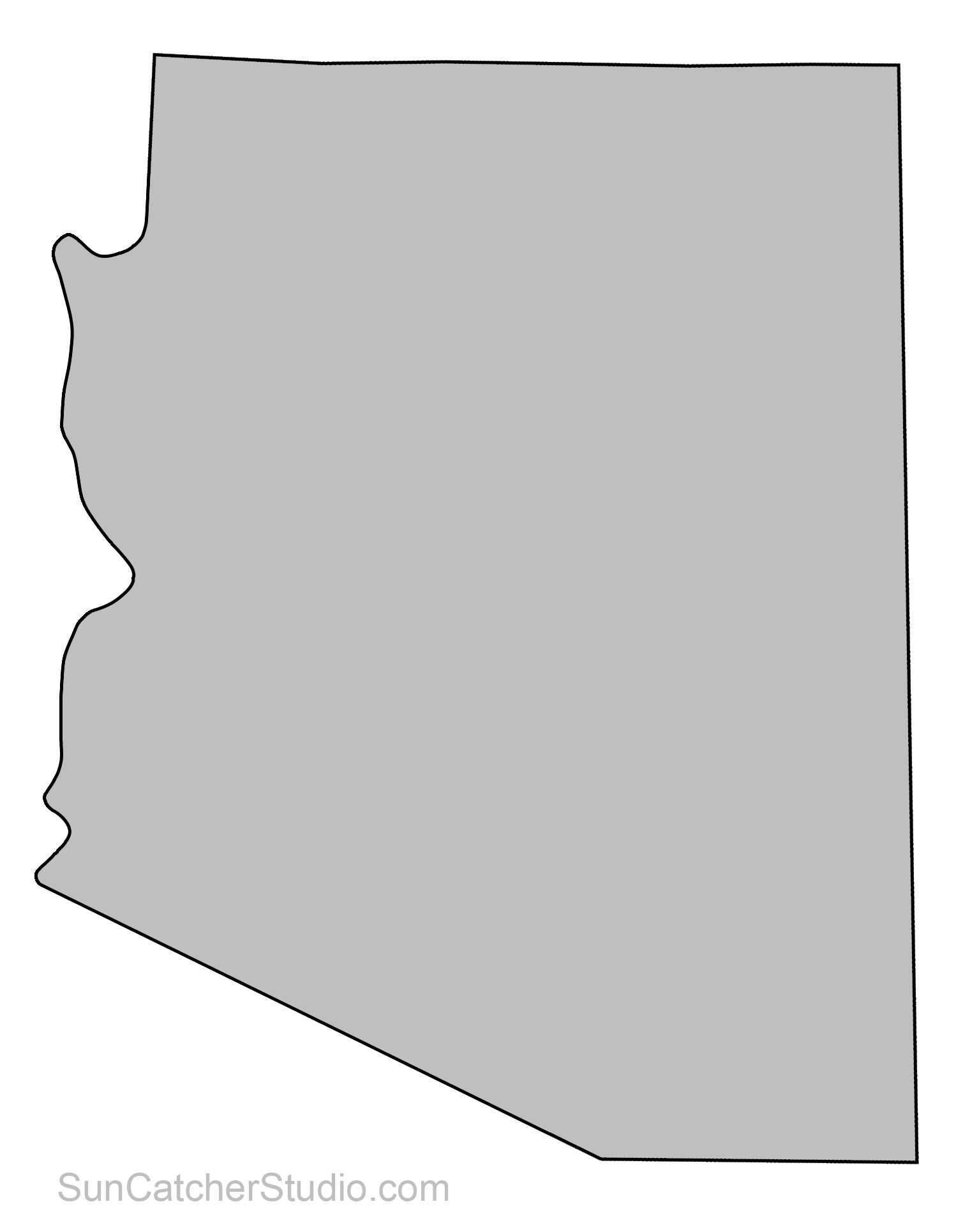 Arizona Map Clear Transparent Background The best free Arizona vector images. Download from 120 free vectors of