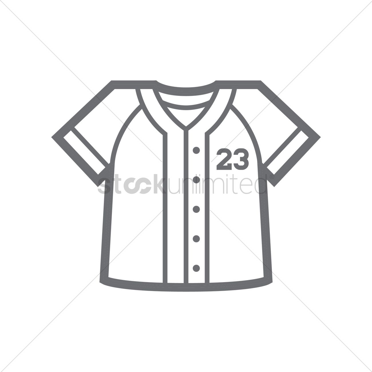 Baseball Jersey Vector at GetDrawings Free download