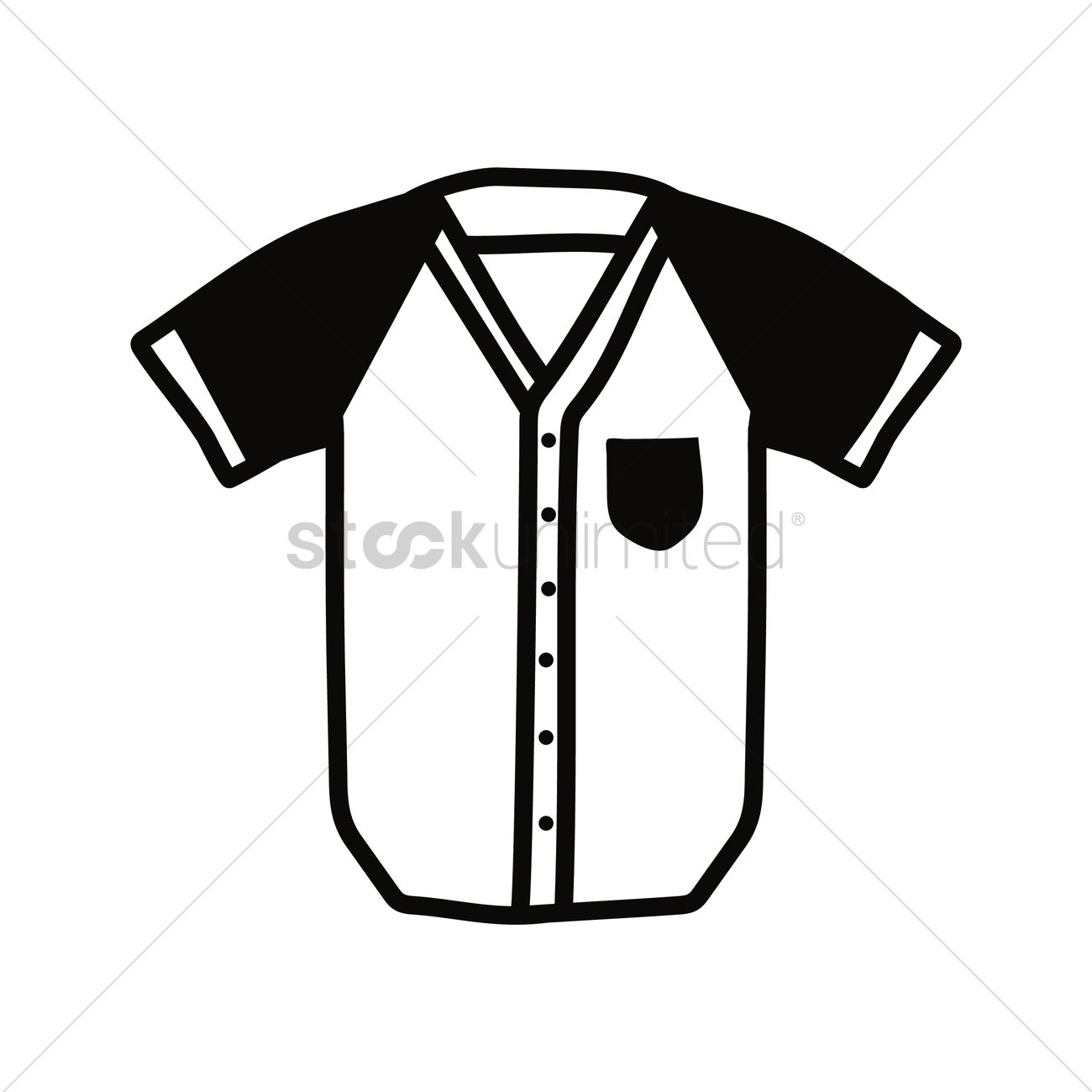 Baseball Jersey Vector at GetDrawings Free download