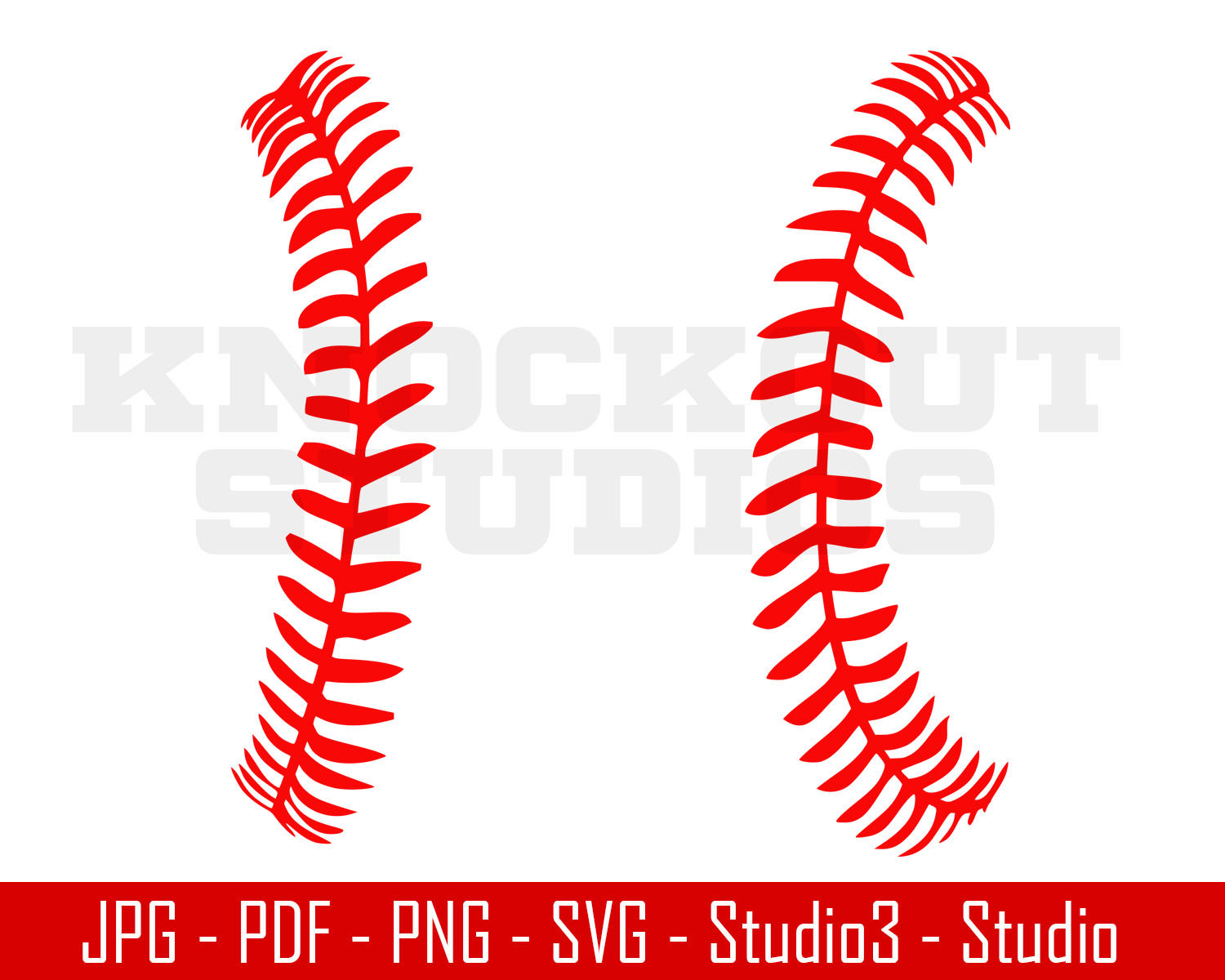 Baseball Threads Vector at GetDrawings Free download