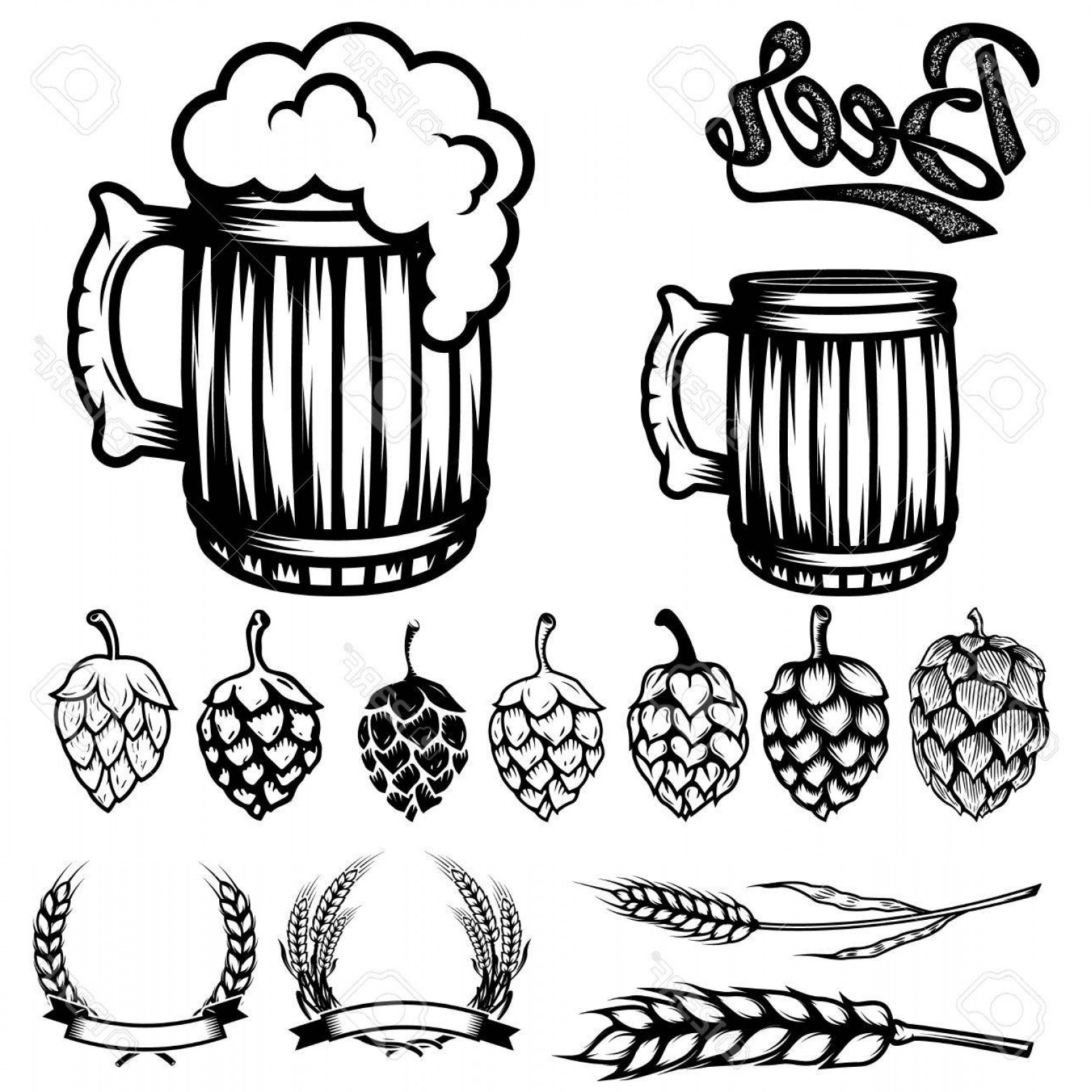Beer Stein Vector at GetDrawings Free download