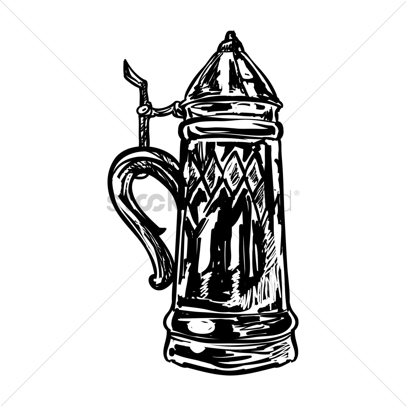 Beer Stein Vector at GetDrawings Free download