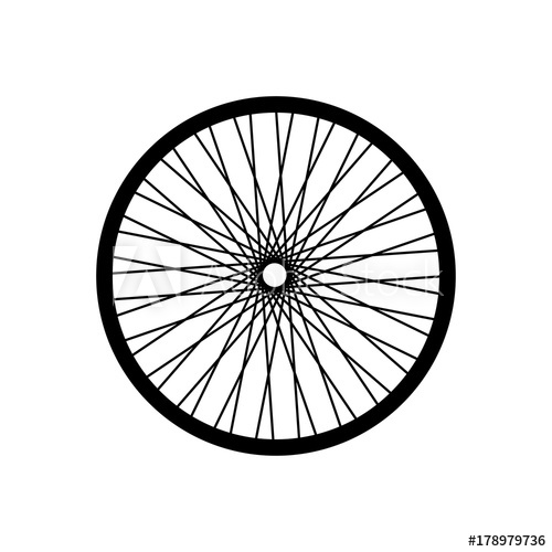 Bicycle Wheel Vector at GetDrawings Free download