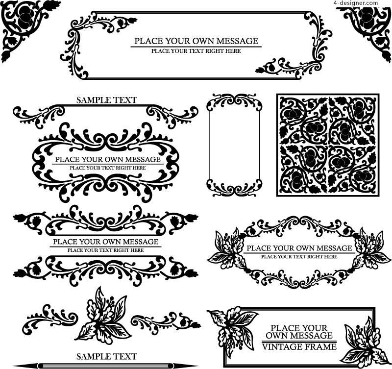 Free Vector Frame Border at GetDrawings Free download