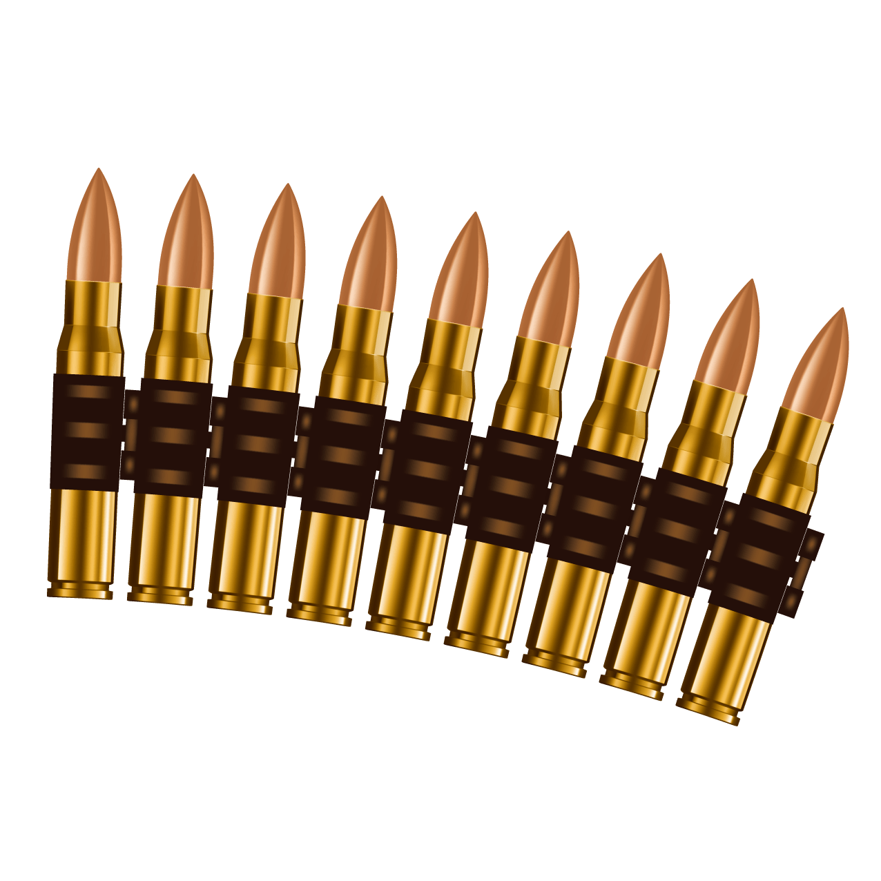 Transparent Background Bullet Belt Png Douroubi