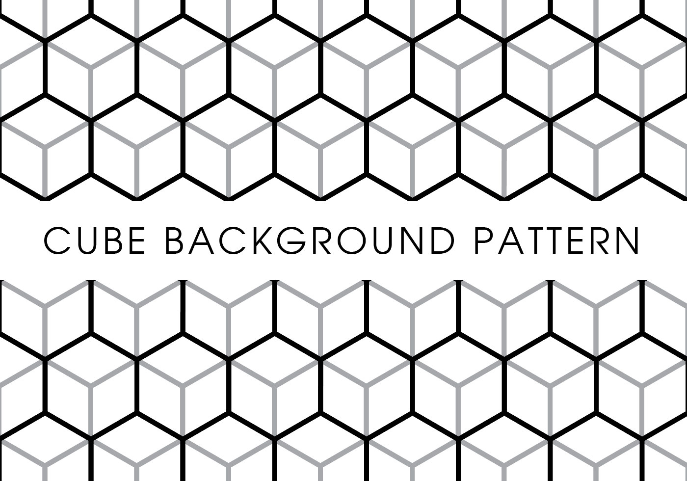 Cube Pattern Vector at GetDrawings Free download