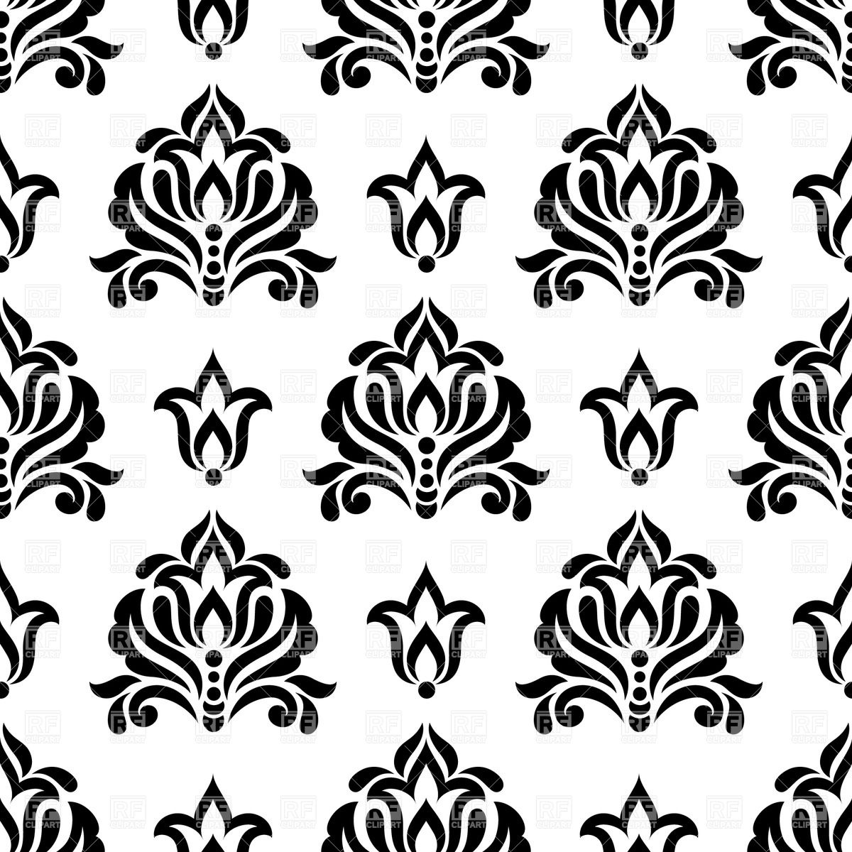 Damask Vector at GetDrawings Free download