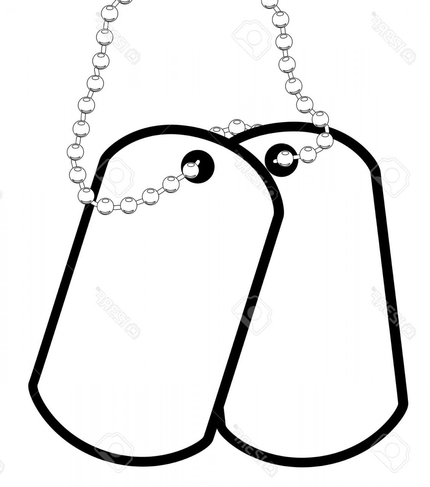 Dog Tag Vector at GetDrawings Free download