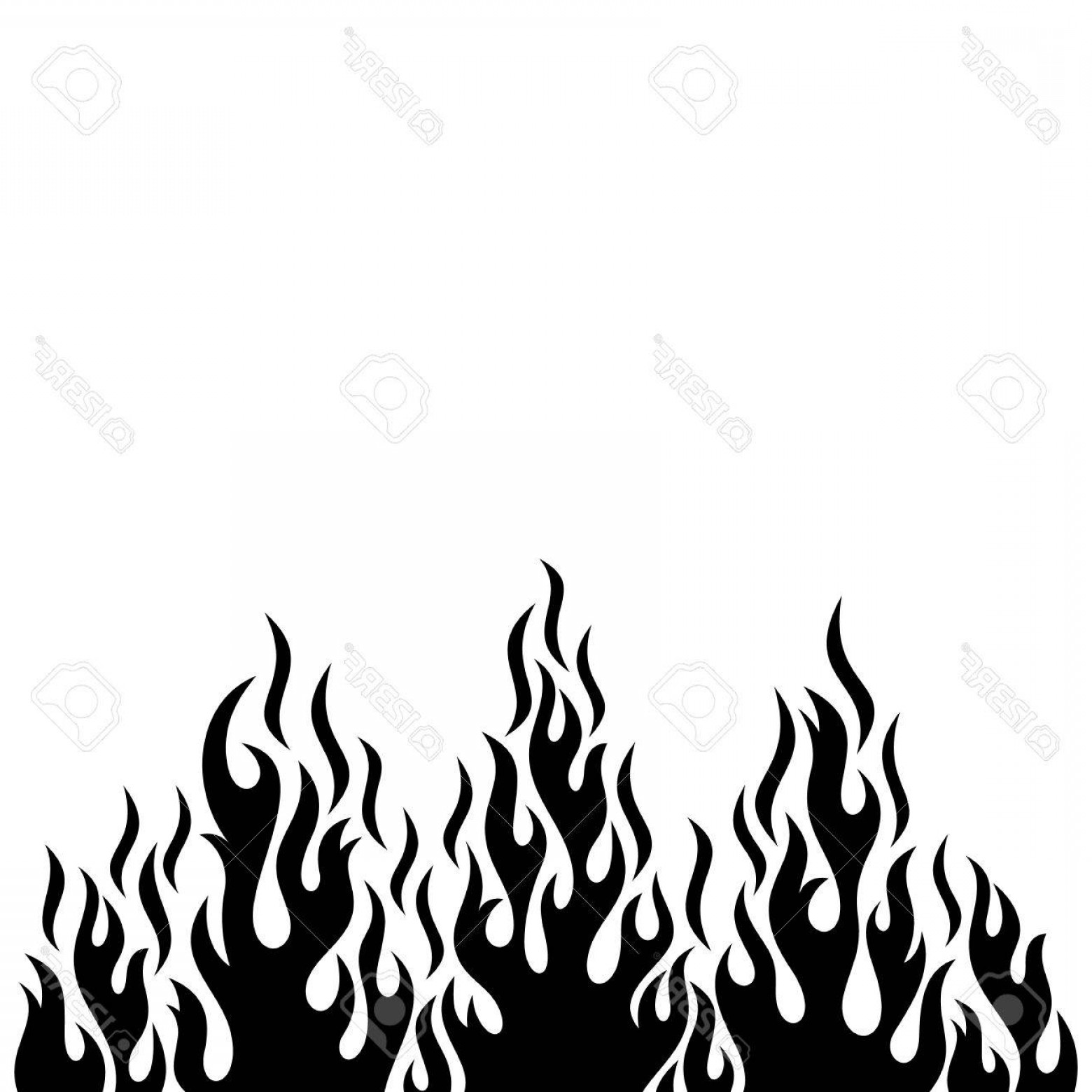 Fire Vector Black at GetDrawings Free download