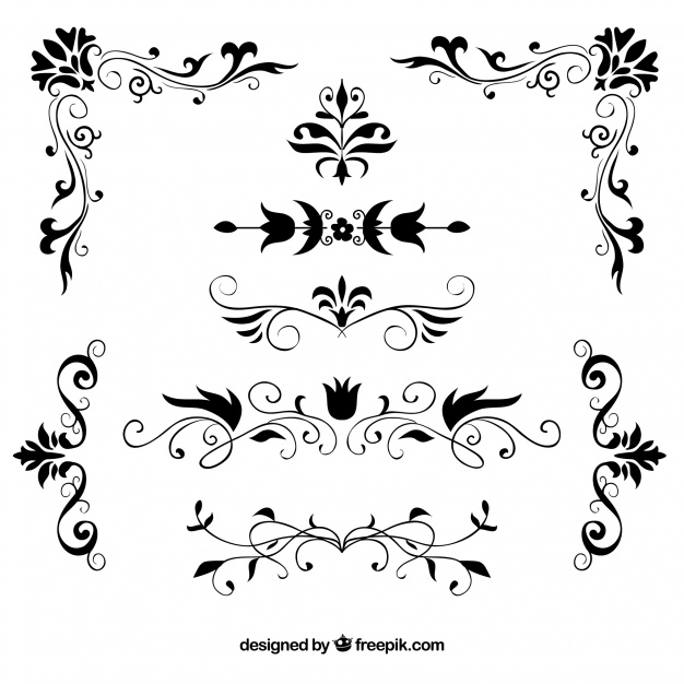 Floral Border Vector at GetDrawings Free download