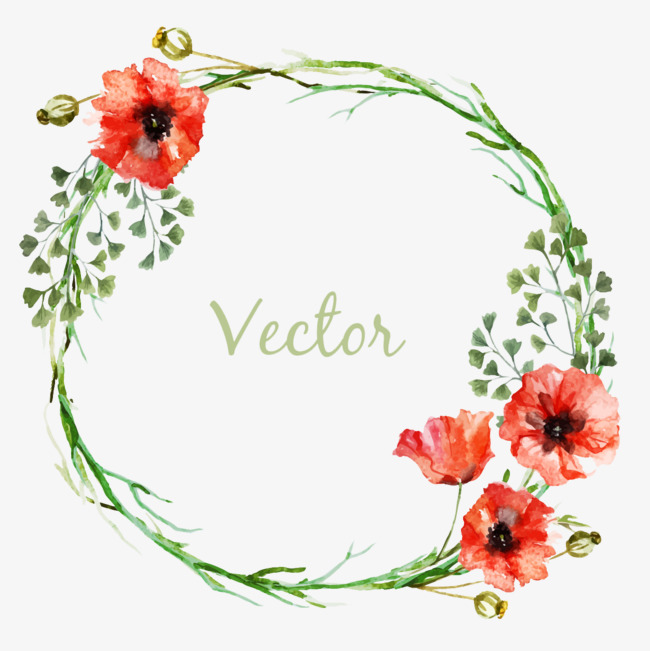 Flower Circle Vector at GetDrawings Free download