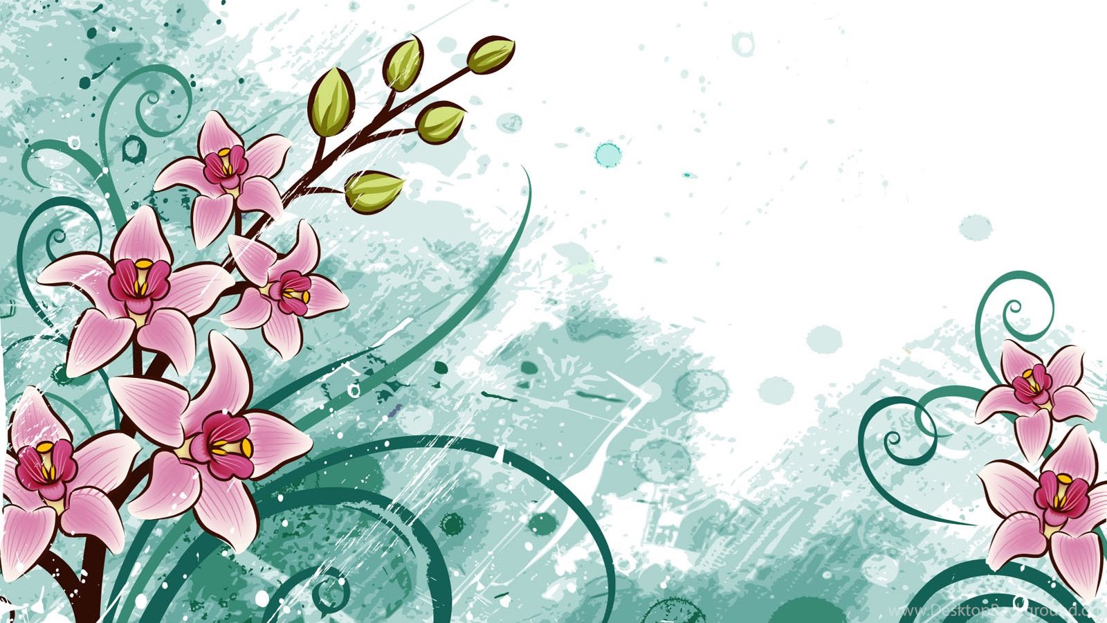 Flower Vector Wallpaper at GetDrawings Free download