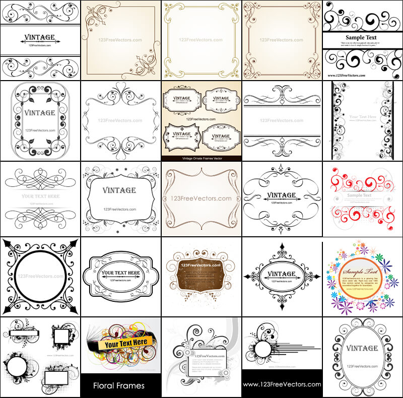 Free Vector Frame Border at GetDrawings Free download