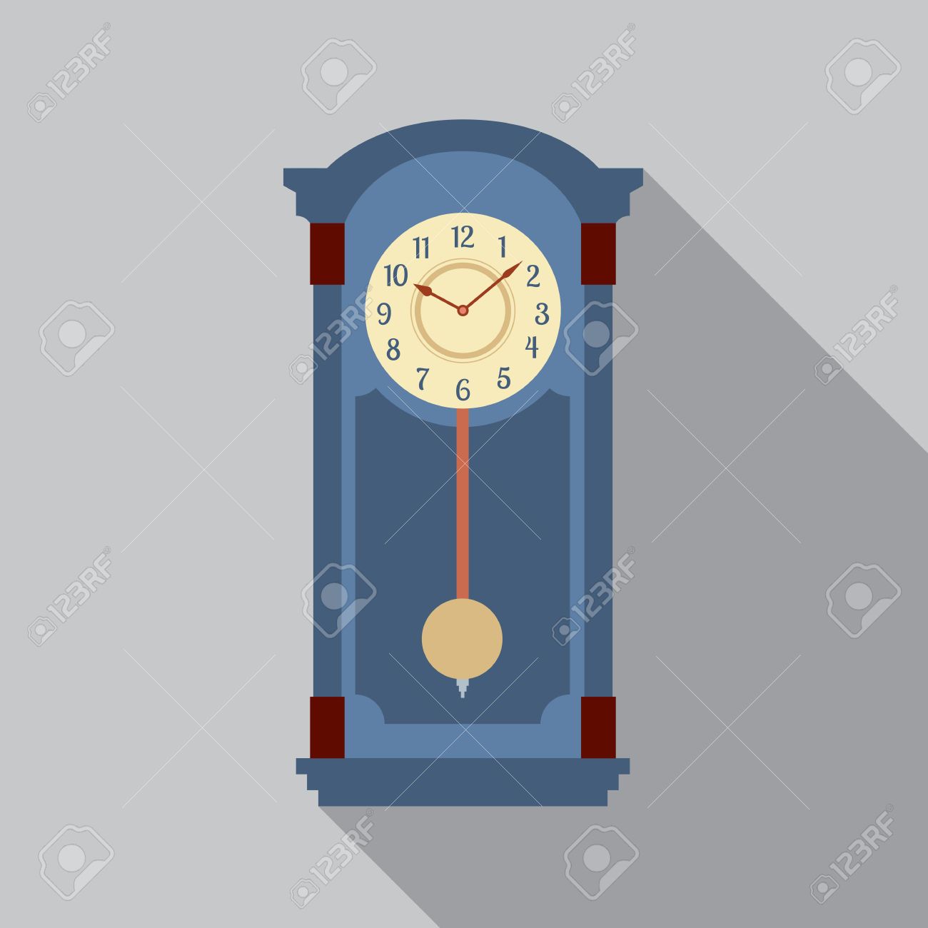 Grandfather Clock Vector at GetDrawings Free download