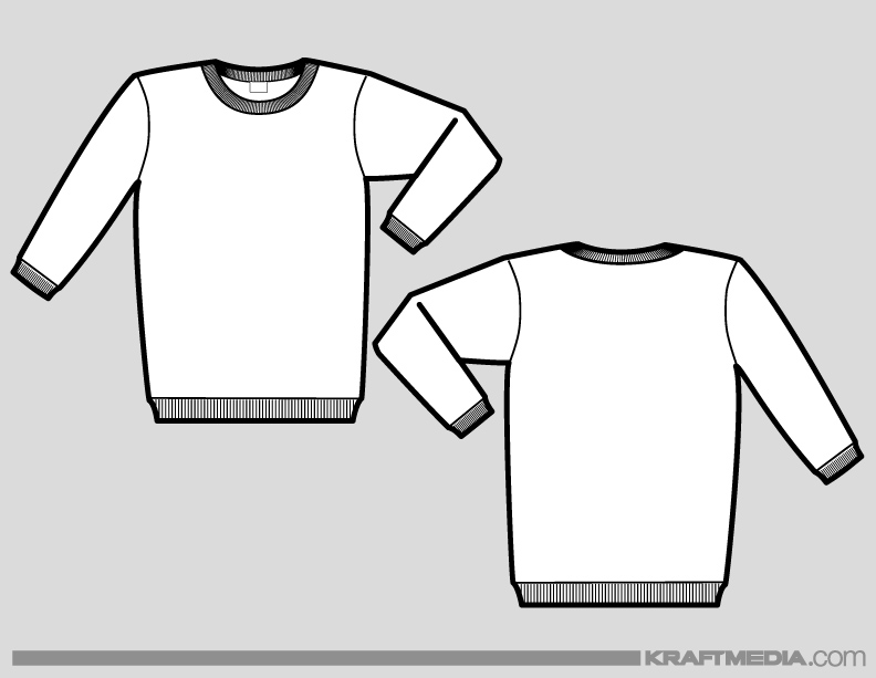 Hoodie Vector Template at GetDrawings Free download