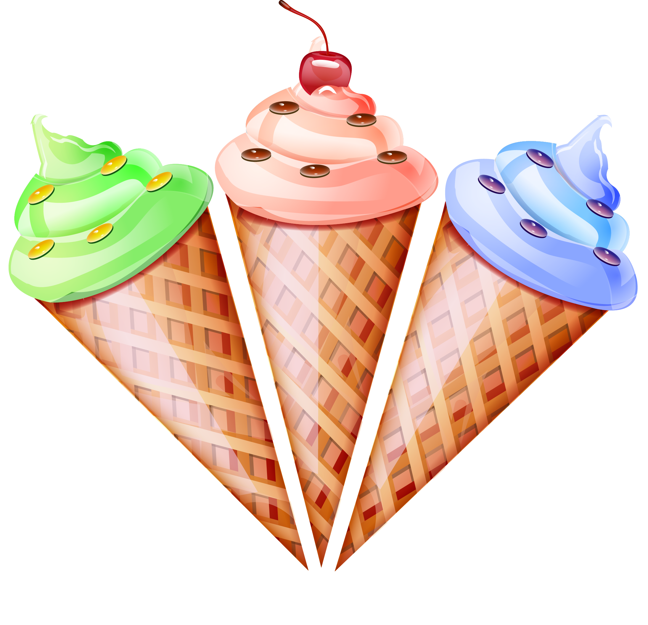 Ice Cream Cone Vector at GetDrawings Free download