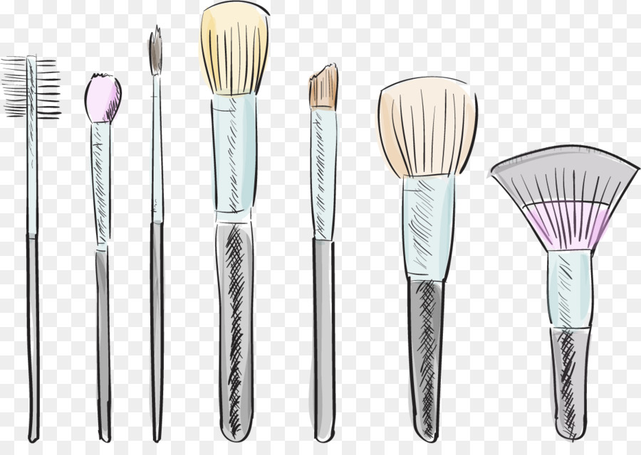 Makeup Brush Vector at GetDrawings Free download