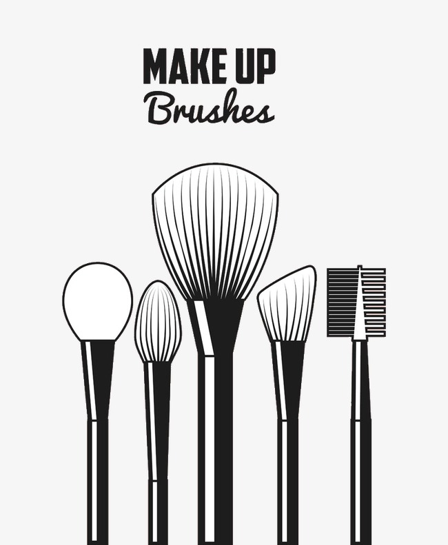 Makeup Brush Vector at GetDrawings Free download