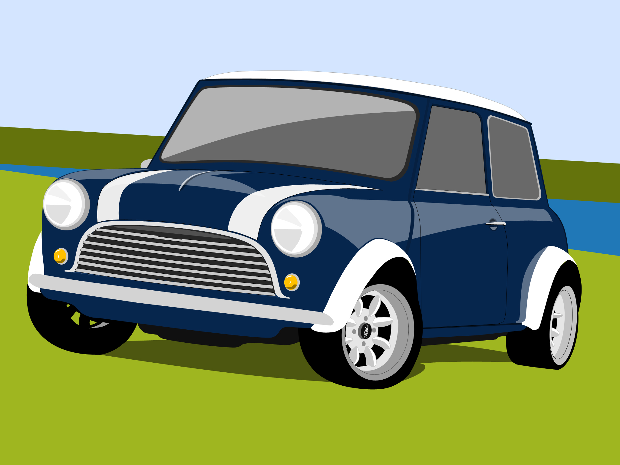 Mini Cooper Vector at GetDrawings Free download