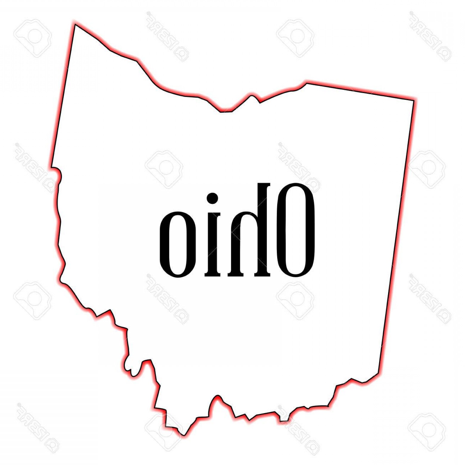 Ohio Outline Vector at GetDrawings | Free download