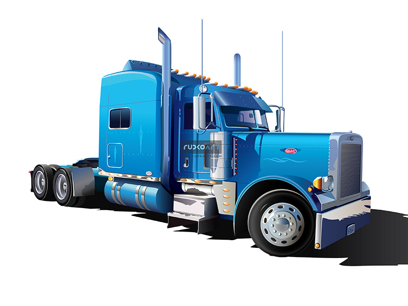 Peterbilt Truck Vector at GetDrawings Free download
