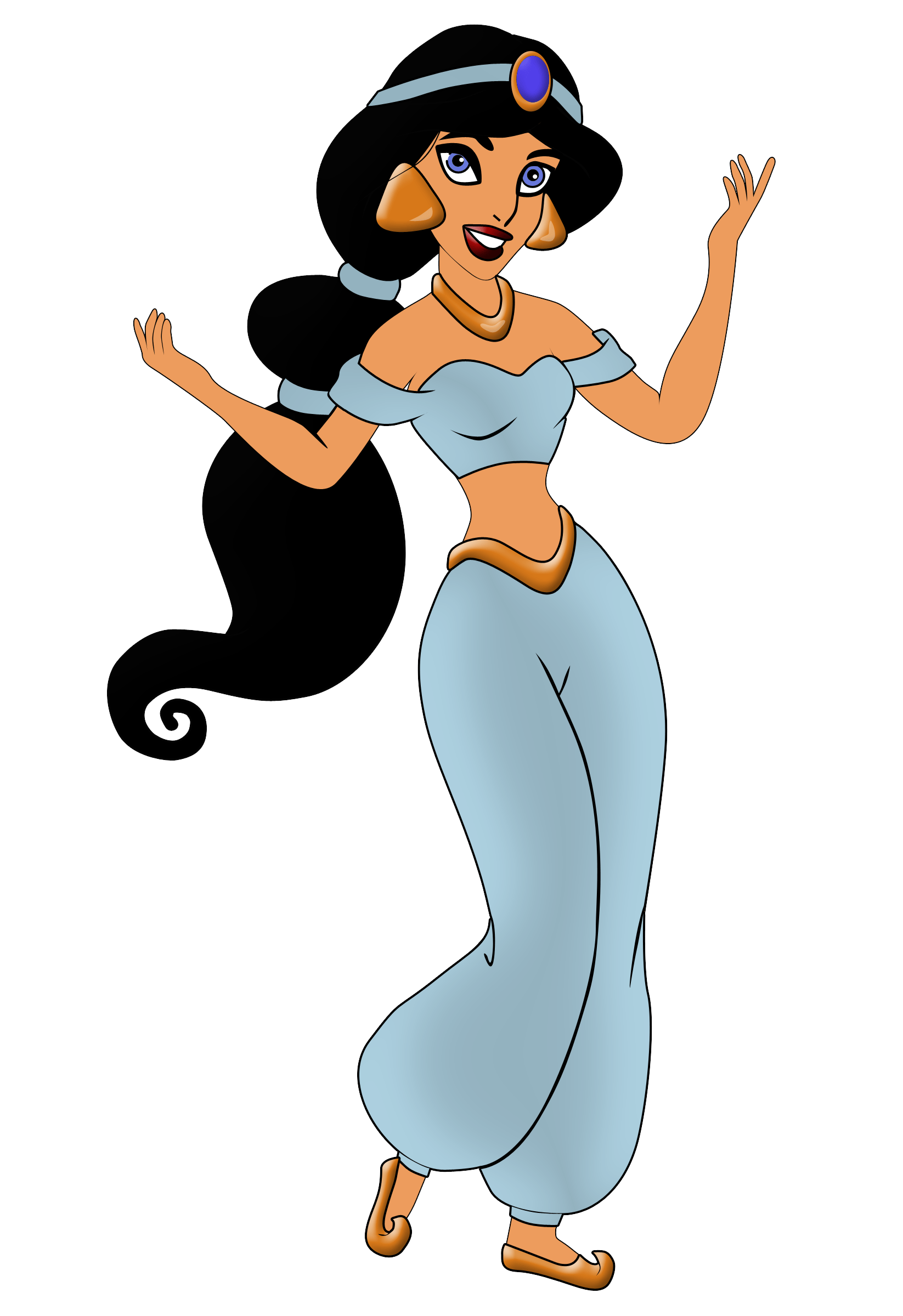 Princess Jasmine Vector at GetDrawings Free download