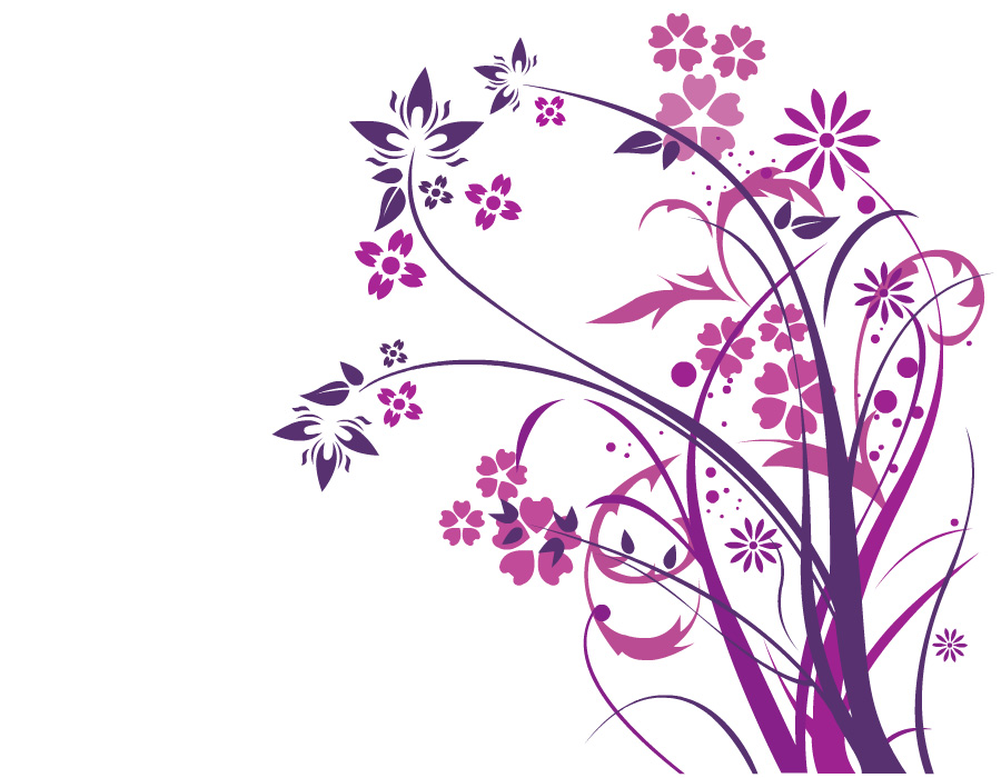 Purple Flower Vector at GetDrawings Free download