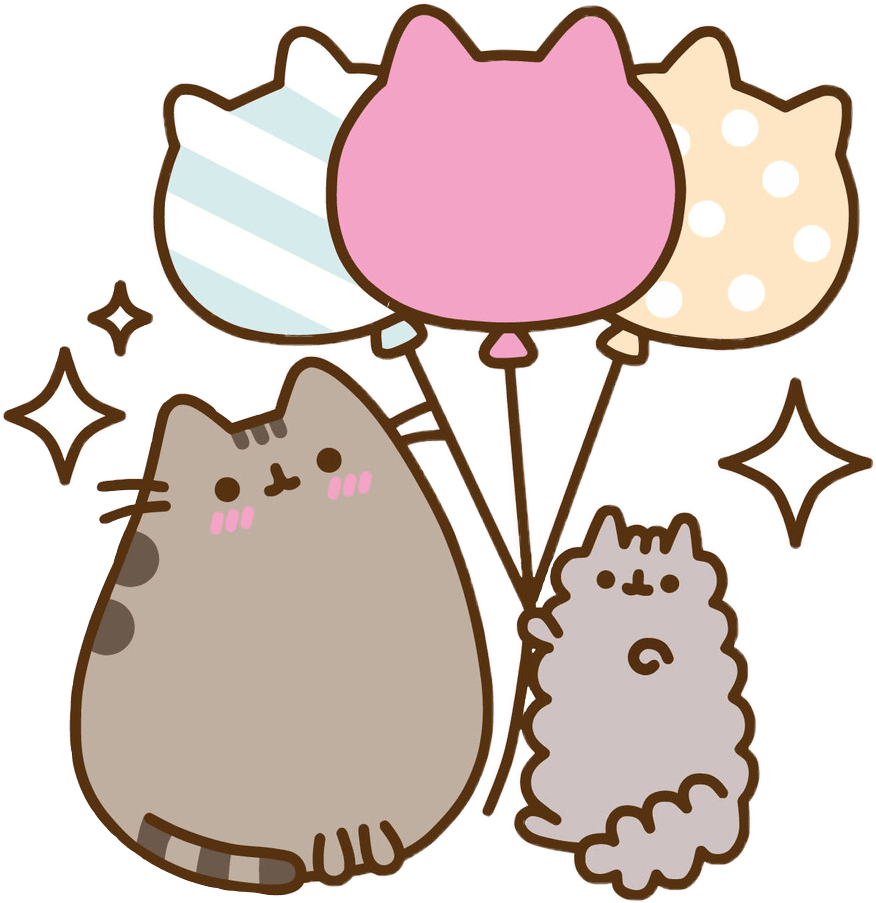 Pusheen Vector at GetDrawings Free download