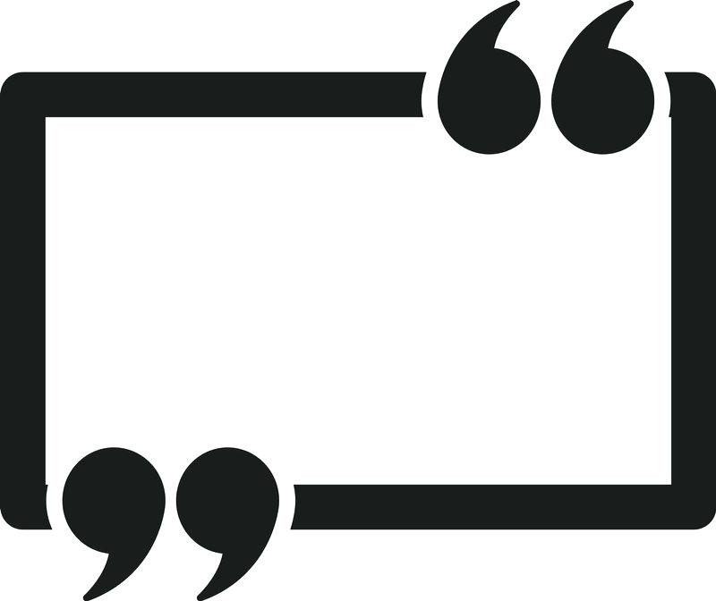 Quotation Marks Vector at GetDrawings Free download