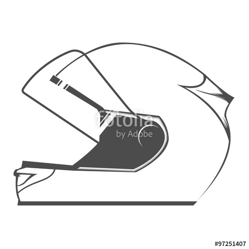 Racing Helmet Vector at GetDrawings Free download