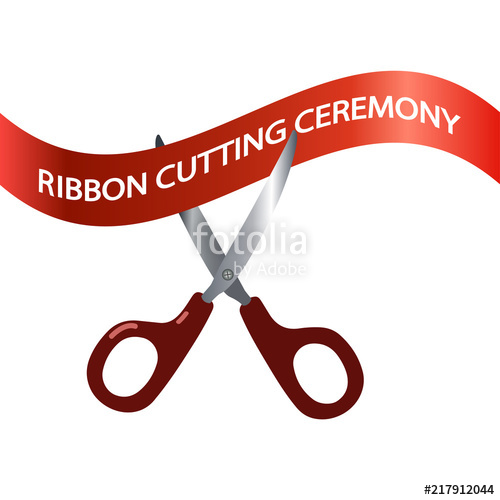 Ribbon Cutting Vector at GetDrawings Free download