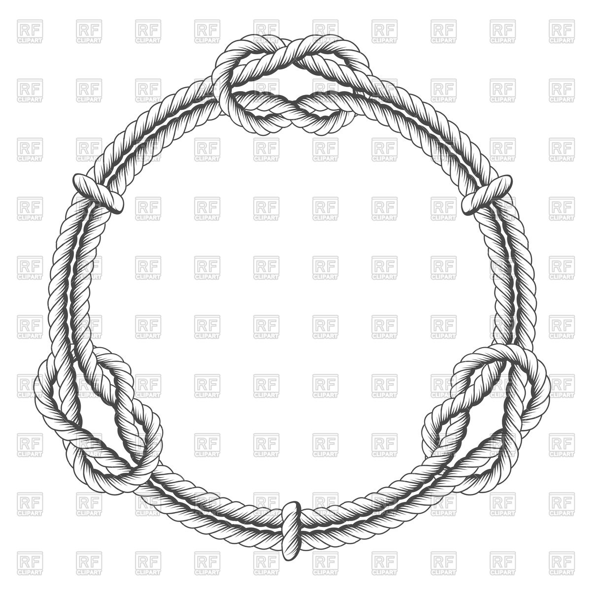 Rope Circle Vector at GetDrawings Free download