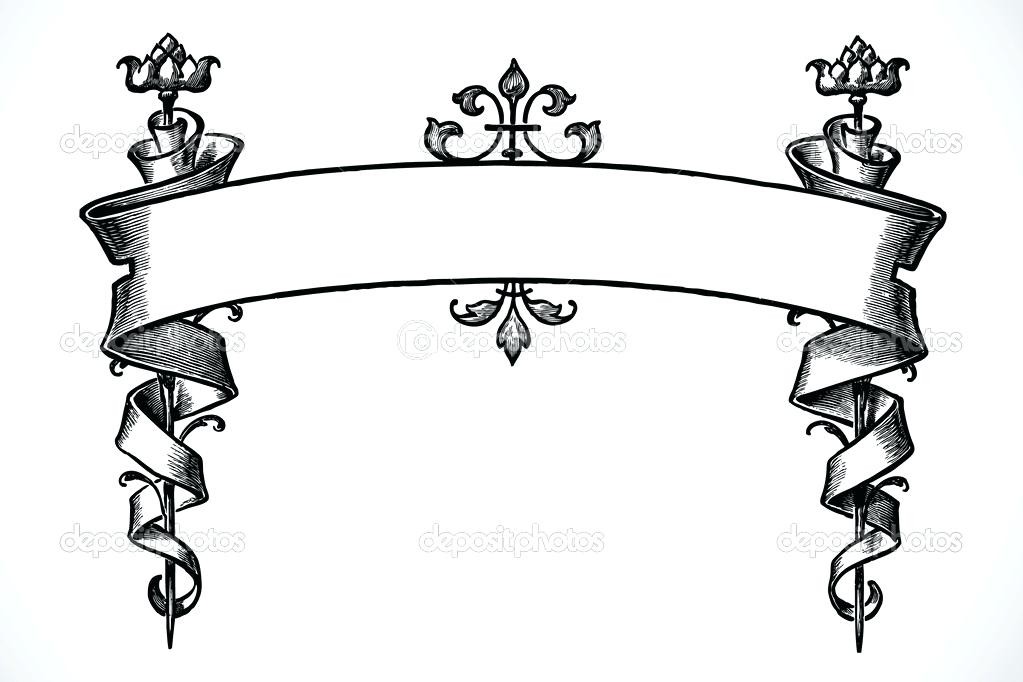Scroll Banner Vector at GetDrawings Free download