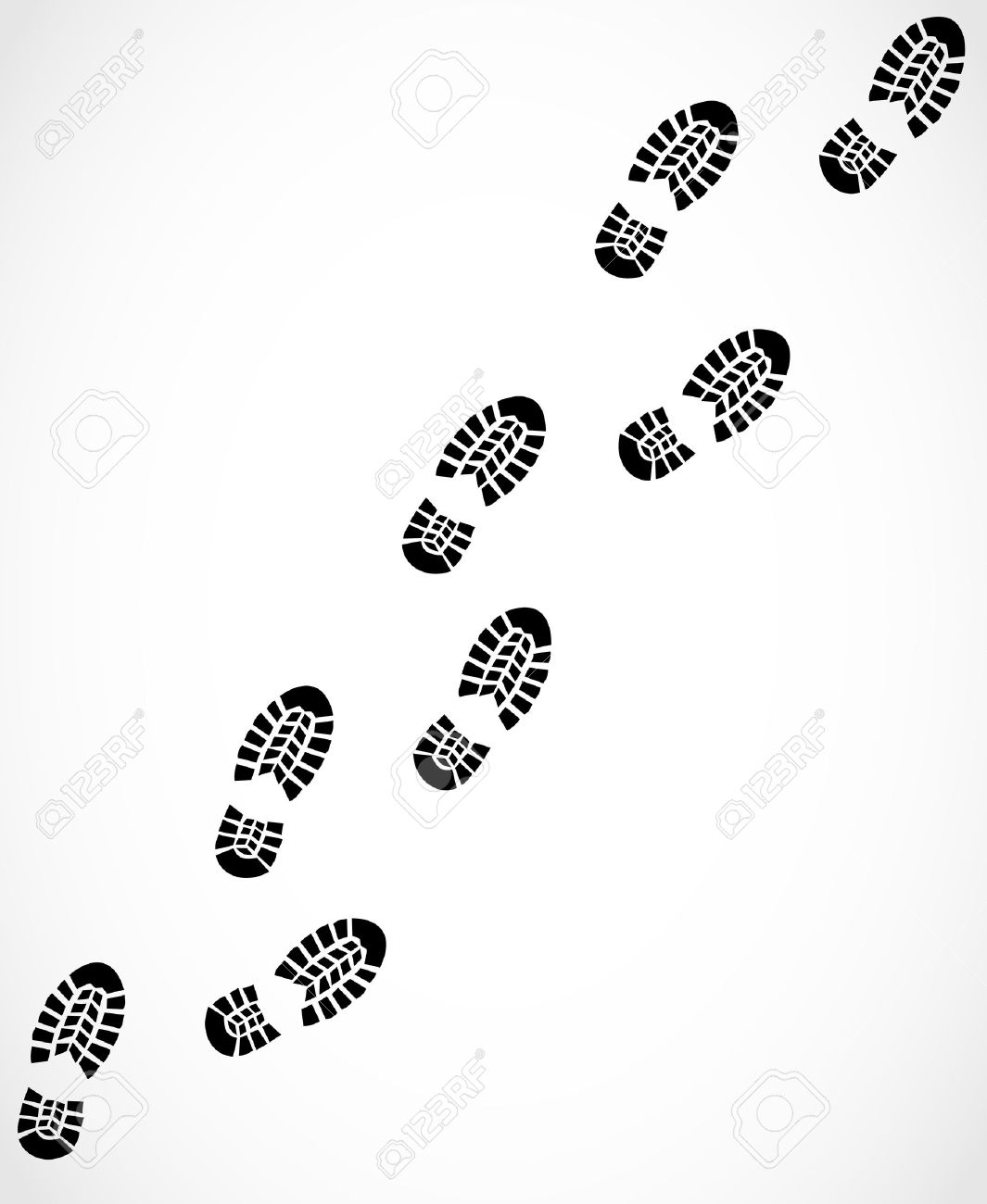 Shoe Print Vector at GetDrawings Free download