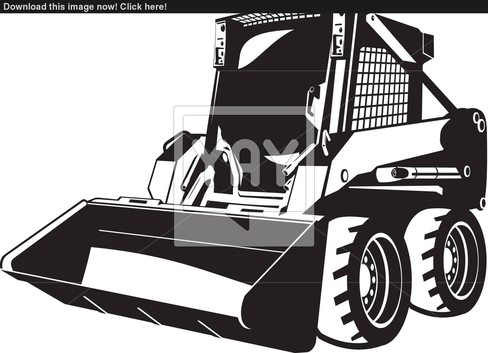 Skid Steer Vector at GetDrawings Free download