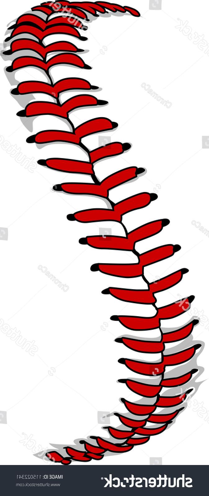 Softball Laces Vector at GetDrawings Free download