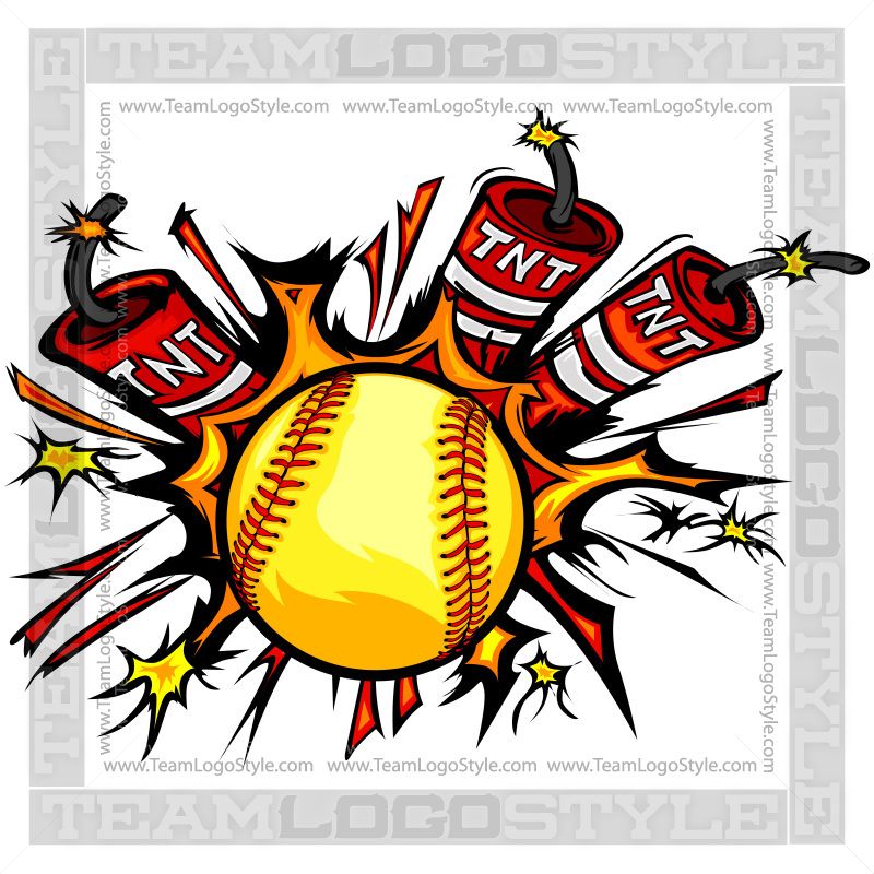 Softball Logo Vector at GetDrawings Free download