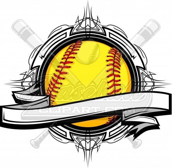 Softball Logo Vector at GetDrawings Free download