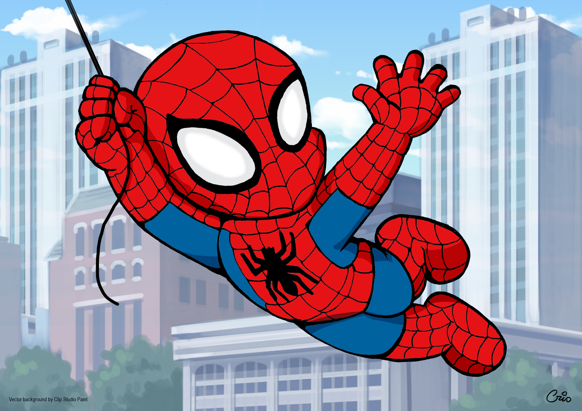 Spiderman Vector at GetDrawings Free download
