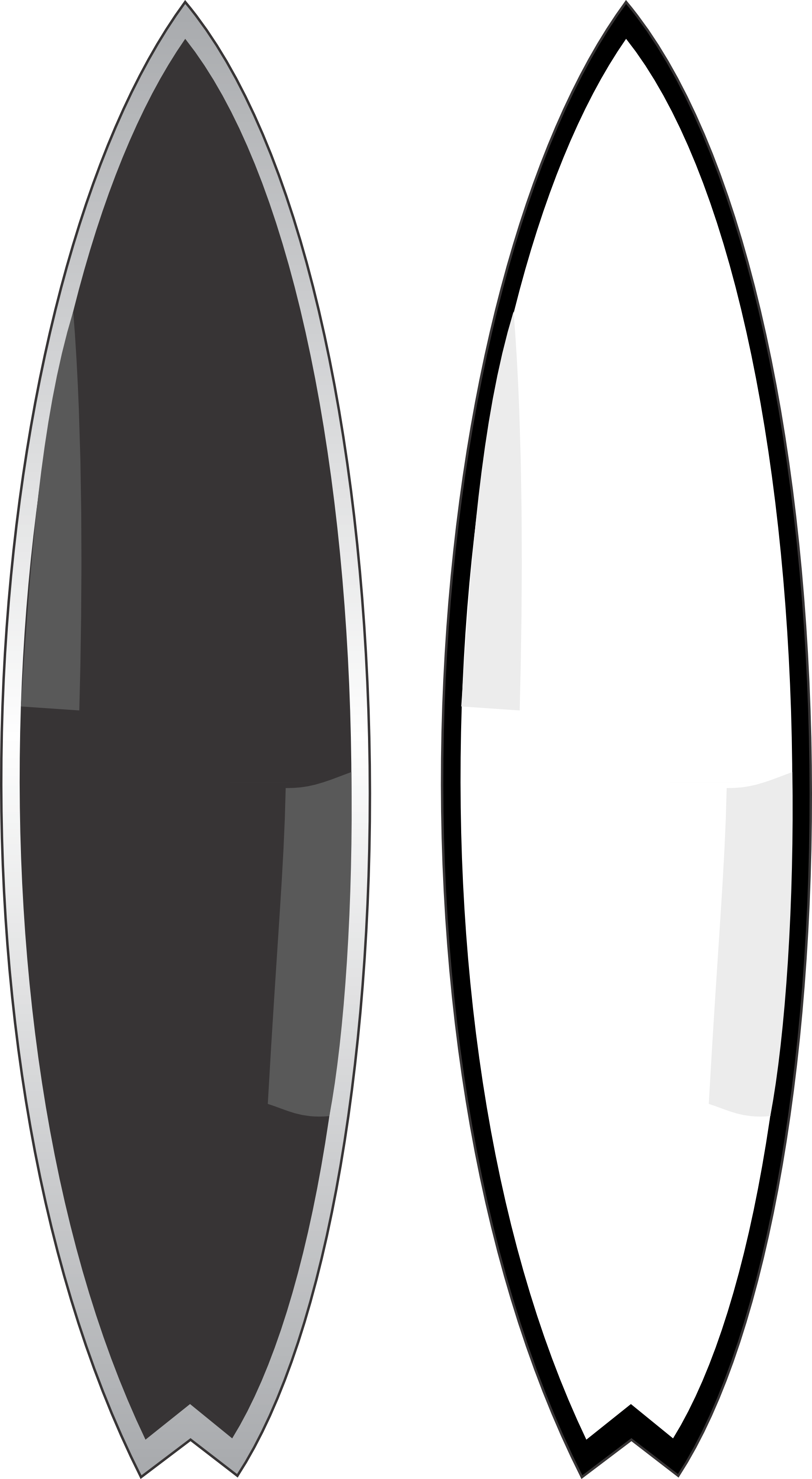 Surfboard Outline Vector at GetDrawings Free download