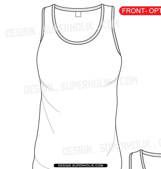 Tank Top Vector at GetDrawings Free download